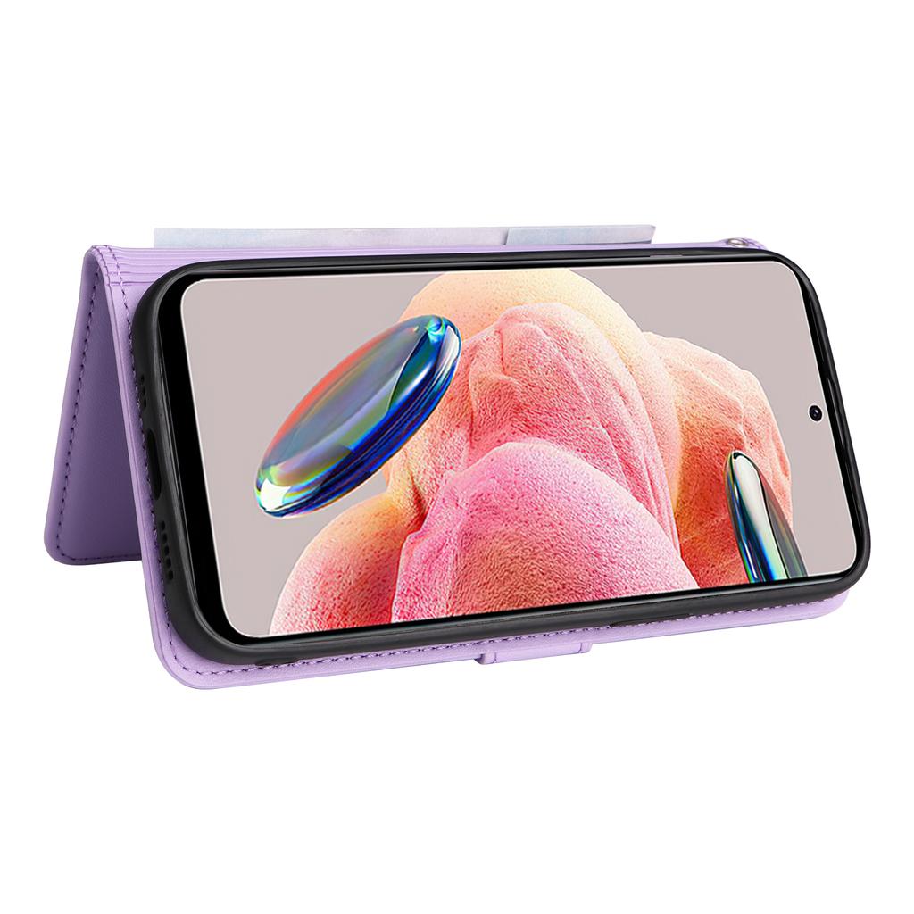 Магнитный чехол для Xiaomi Redmi Note 12 4G, съемный чехол-книжка из ПУ кожи BETOPNICE со шнурком