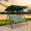 Многофункциональный навес для садовых качелей, замена, водонепроницаемый и устойчивый к УФ-излучению, навес для качелей, садовый, уличный, для патио, гамак-качели, навес