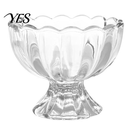 Temperature Resistant Glass Dessert Bowl, Footed Ice Cream Cup, Small Vintage Cup Parfait for Sundae, Fruit, Pudding, Condiment, Snacks, Serving
