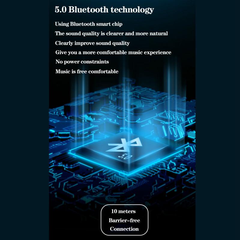 Clock Bluetooth Wireless Game Speaker Soundbar 3D Stereo Subwoofer Computer Loudspeaker with Light Soundbar for Tv Home Theater