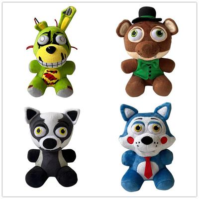 Новая плюшевая игрушка Fnaf Series Midnight Bear, игровая периферийная мутировавшая кукла Wire Rabbit
