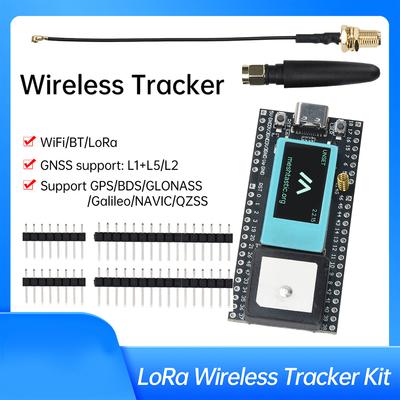 ЖК-дисплей 0,96 дюйма Беспроводной LoRa-трекер ESP32-S3FN8+SX1262+UC6580 WiFi/BT/LoRa/Gnss/Отслеживание и позиционирование GPS