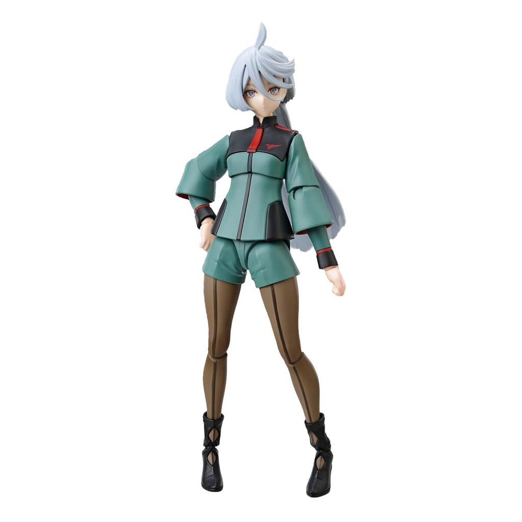 BANDAI SPIRITS Стандартный мобильный доспех Гандам Ведьма Меркурия Миорин Рембланк Пластиковая модель Рост фигурки Цветовая кодировка