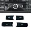Car Console CD Panel Volume Switch Button Sequins For Mercedes Benz A B C E GLA CIA ML GL SLK Class X164 W176 W245 W204 W212