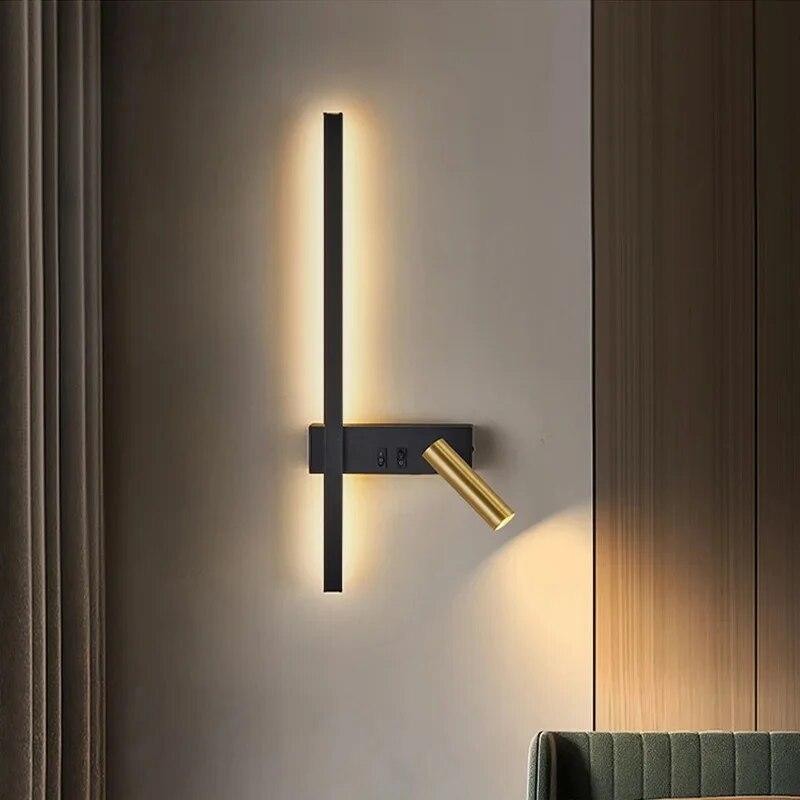 Настенные светильники Nordic Modern Led Lights For Room Home Decoration Интерьерная ночник для гостиной Диван Фон настенные бра Лампы