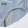 Women Underpants Lace Decor Solid Color Soft Anti septic Soft Breathable Plus Size High Waist Menstural Period Triangle Pockets Lady Panties Briefs