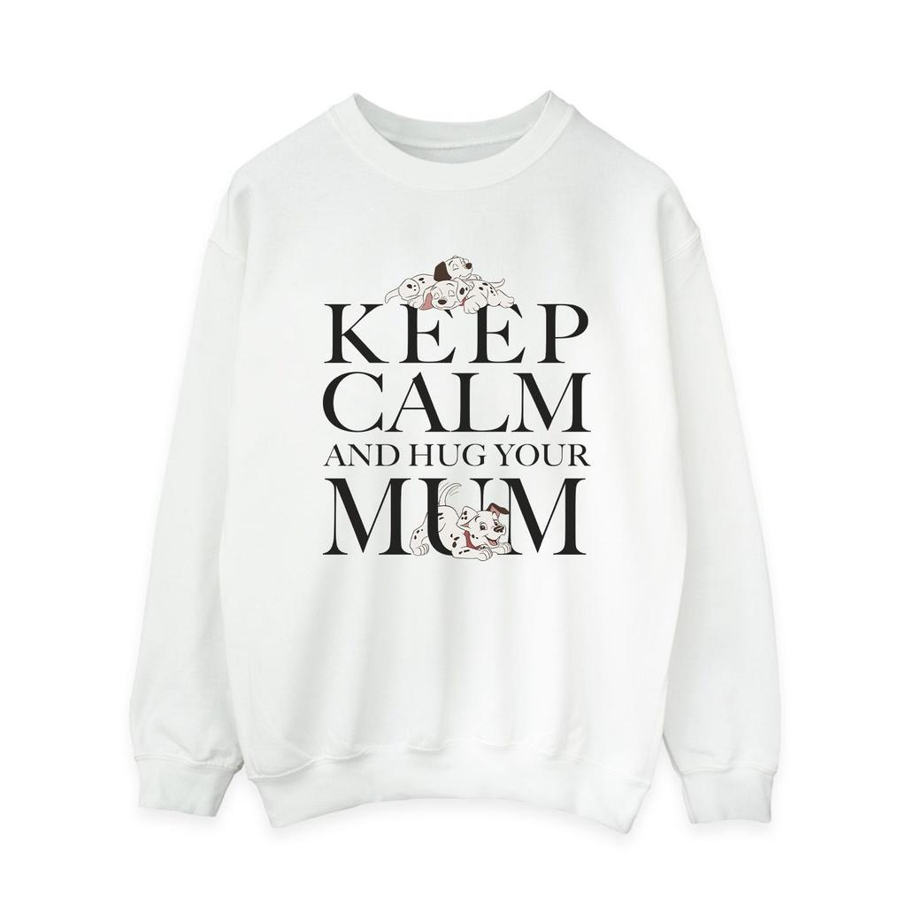 101 Dalmatians Womens/Ladies Keep Calm And Hug Your Mum Sweatshirt