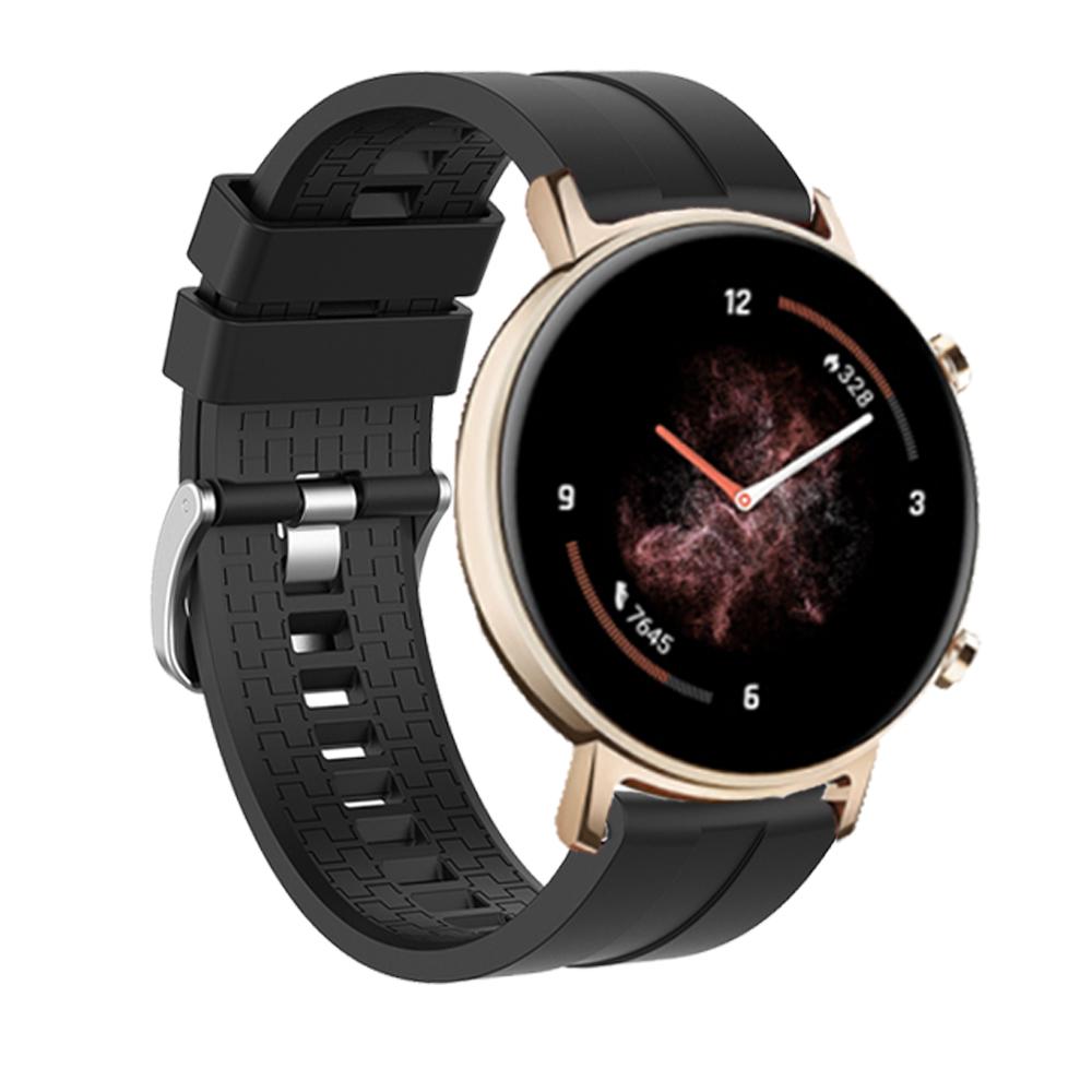 20 мм новый ремешок силиконовый ремешок для часов HUAWEI WATCH GT 2 42 мм браслет ремешок для часов Huami Amazfit BIP youth lite
