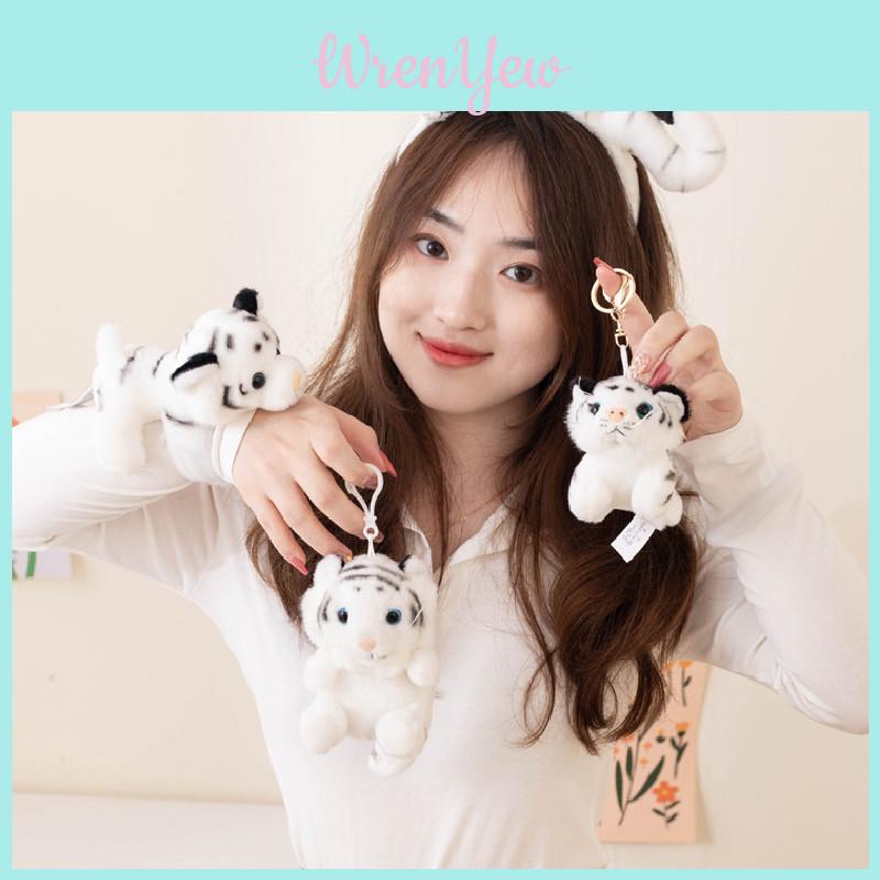 Cute Plush Stuffed Tiger Panda Rabbit Character Headband And Coin Purse Set