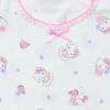 Набор Hello для возраста 25 месяцев и с этикеткой для имени на 147842 [Sanrio] Детское нижнее белье с коротким рукавом, 2, Китти, 90 см, 100% хлопок, вверх, внутри,