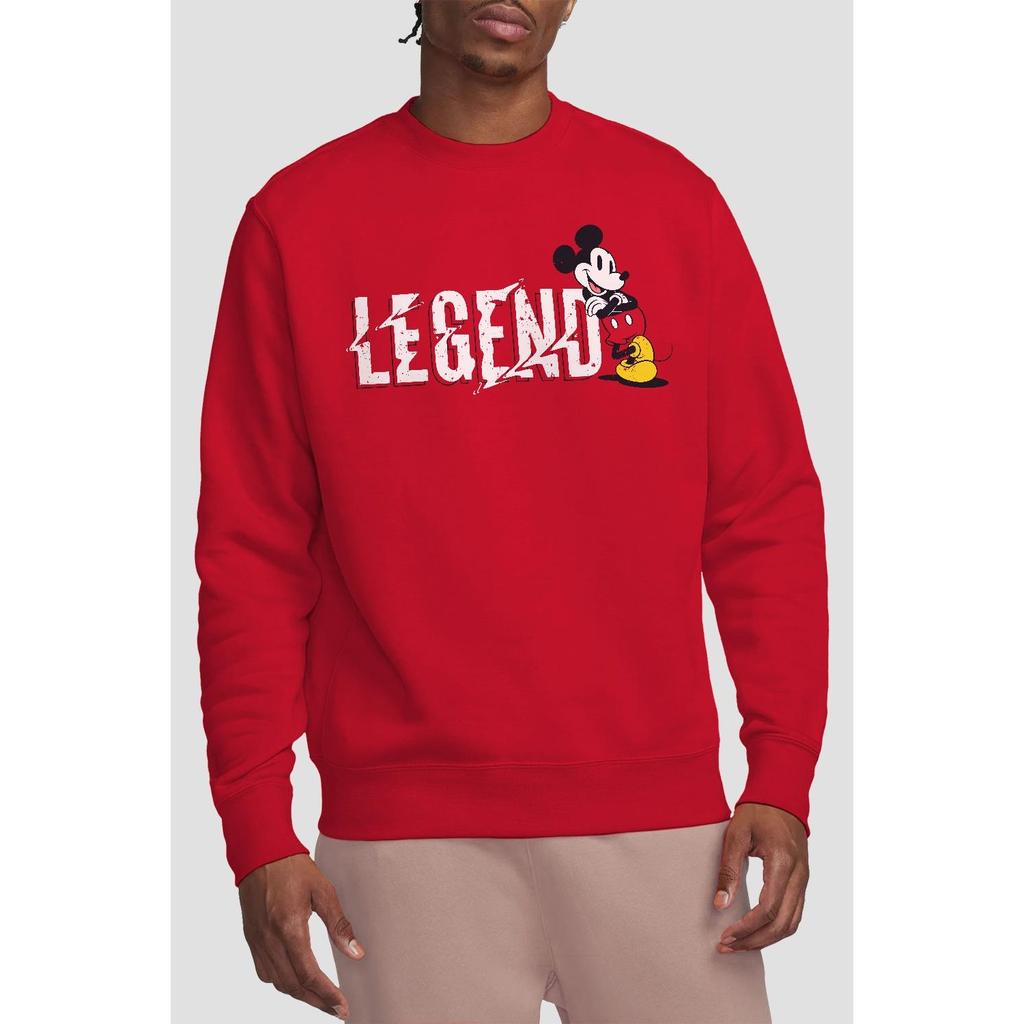 Disney Unisex Adult Legend Mickey Mouse Fathers Day Sweatshirt