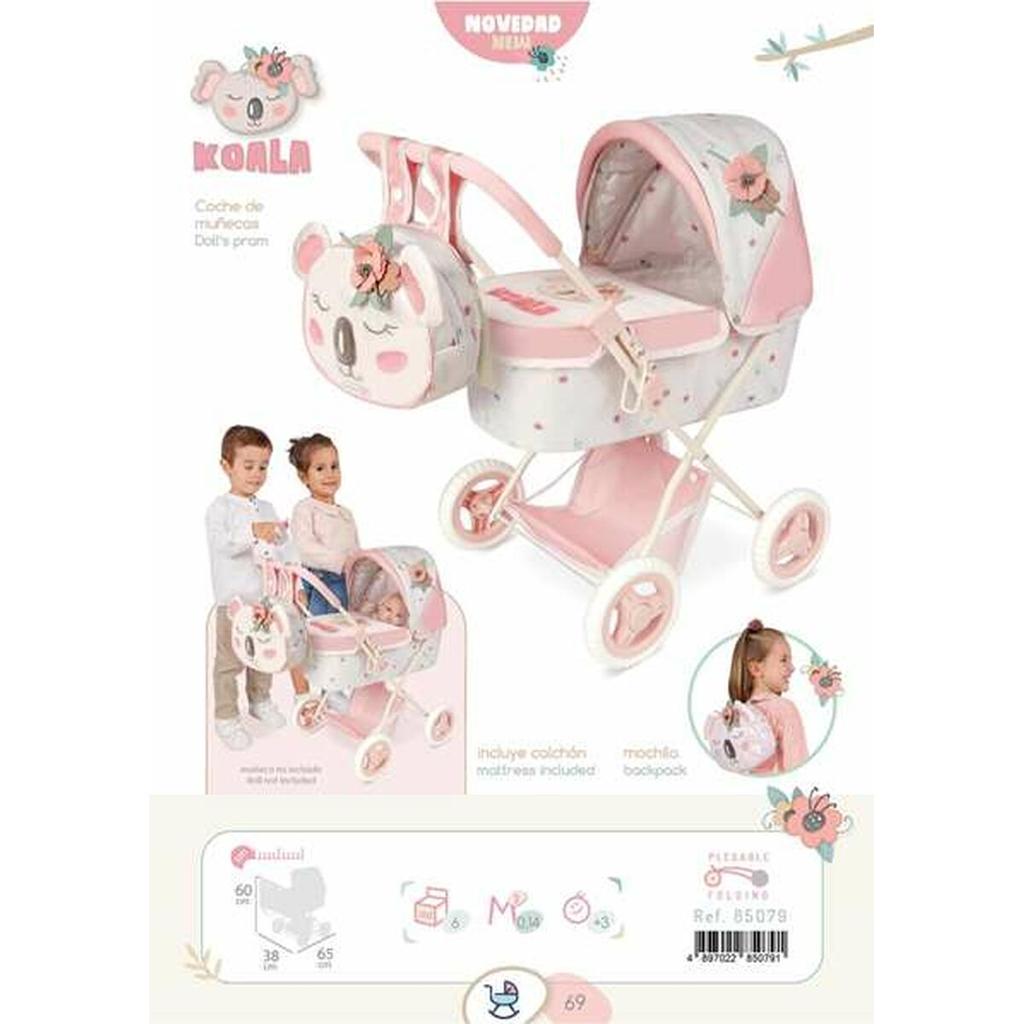 Doll Stroller Decuevas Koala 38 X 65 X 60 Cm Foldable
