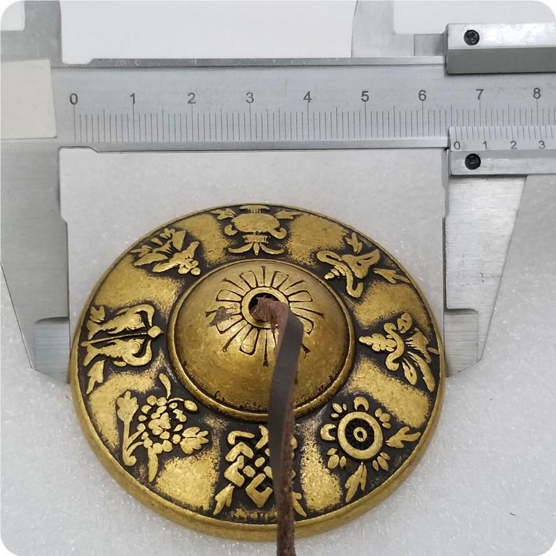 Antique handicrafts, brass materials, copper melon seeds, clinking bells, coins, collectibles
