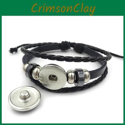 Изысканный кожаный браслет Наруто Шаринган с гальваническим покрытием из сплава, аниме, панк-стиль