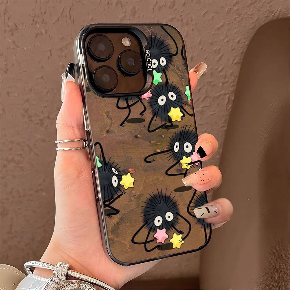 S-SpiritedS МУЛЬТФИЛЬМ A-AwayS Чехол для телефона для IPhone 16 15 14 13 12 11 Pro Max 17 Plus Цветной чехол