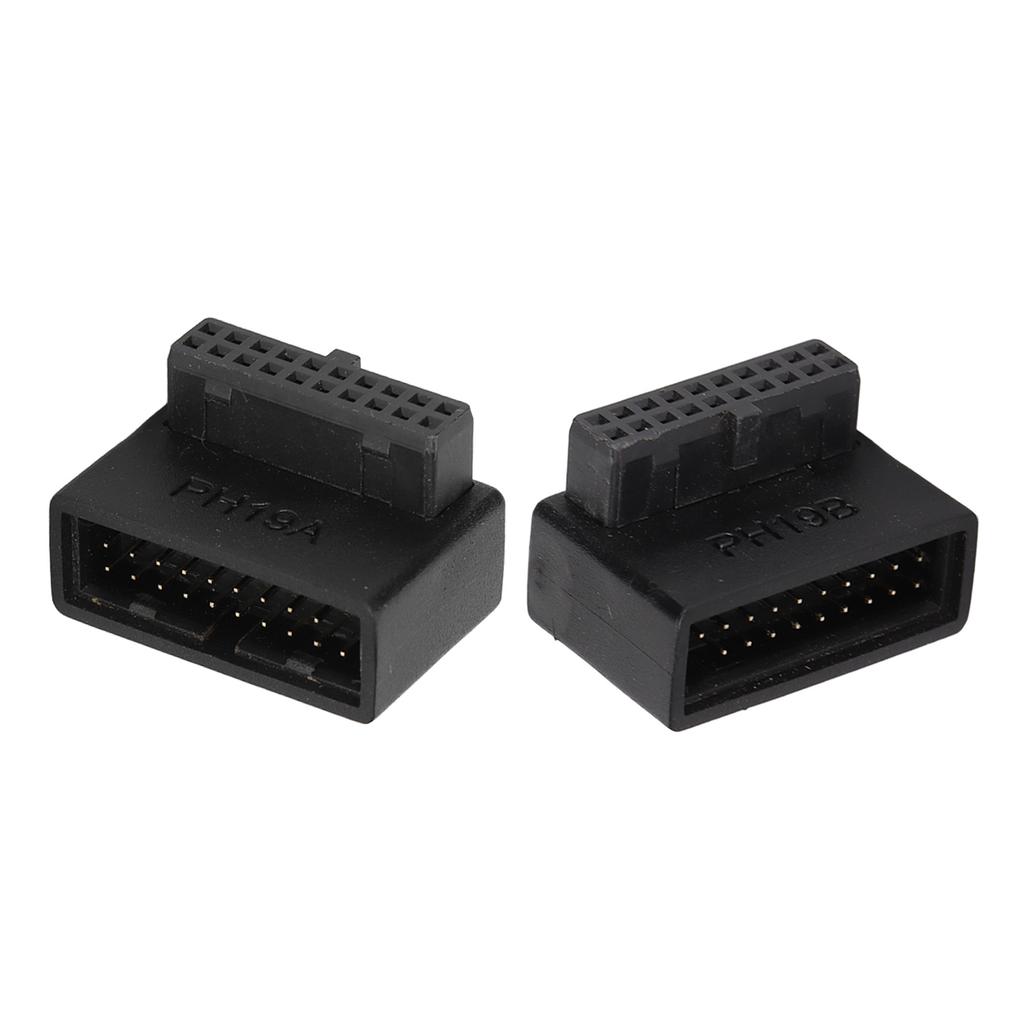 USB 3.0 Адаптер 90° Многослойная монтажная плата Легкая установка Адаптер питания 19/20Pin