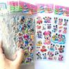 MINISO 12PCS Cute Mickey Mouse Minnie Stickers for Kids Cute Anime Stickers Luggage Notebook Scrapbooking Sticker Hot Sale