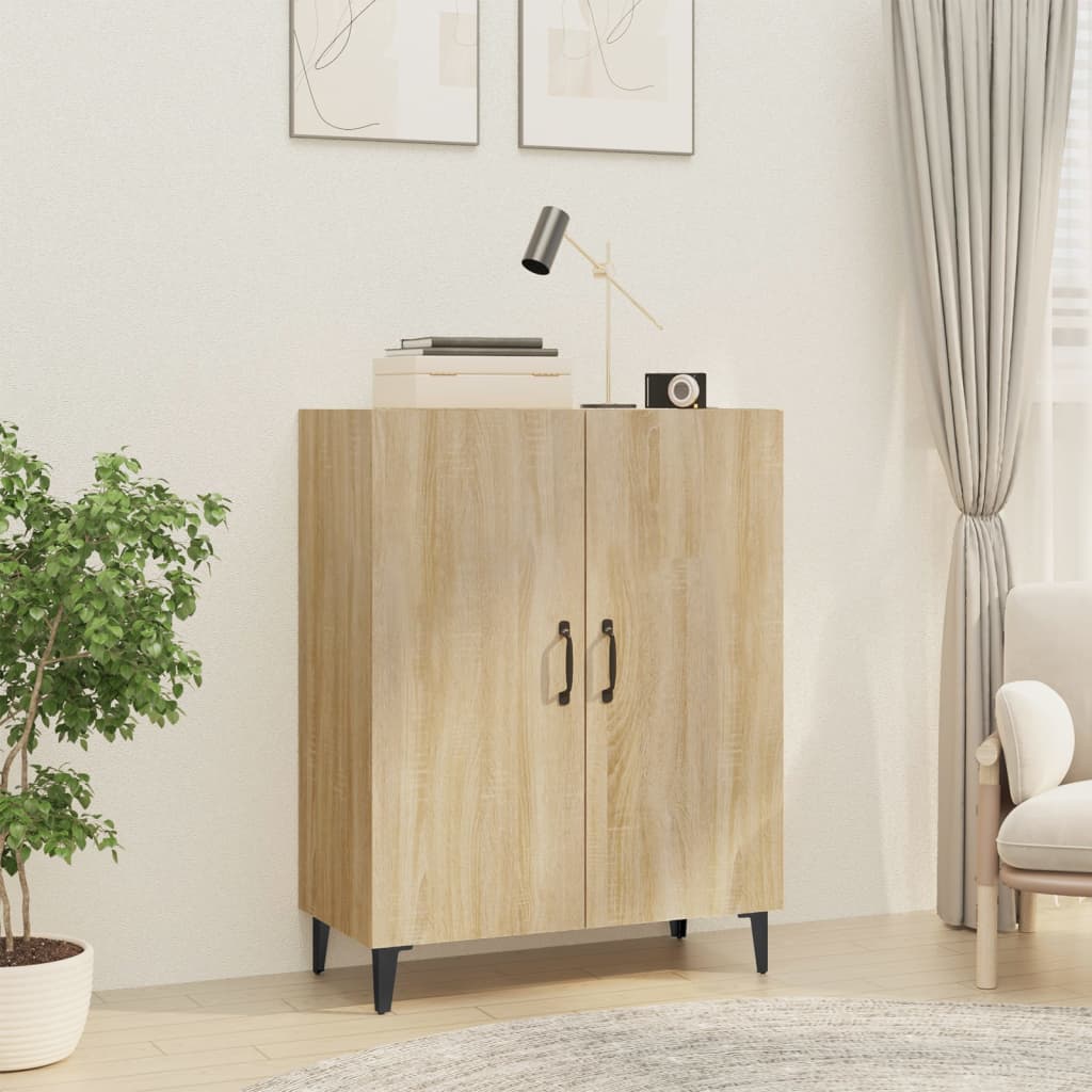 Vidaxl Szafka, Dąb Sonoma, 70X34X90 Cm, Materiał Drewnopochodny