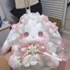 Hairy Doll Bag Bow Big Ears Bunny Doll Bag