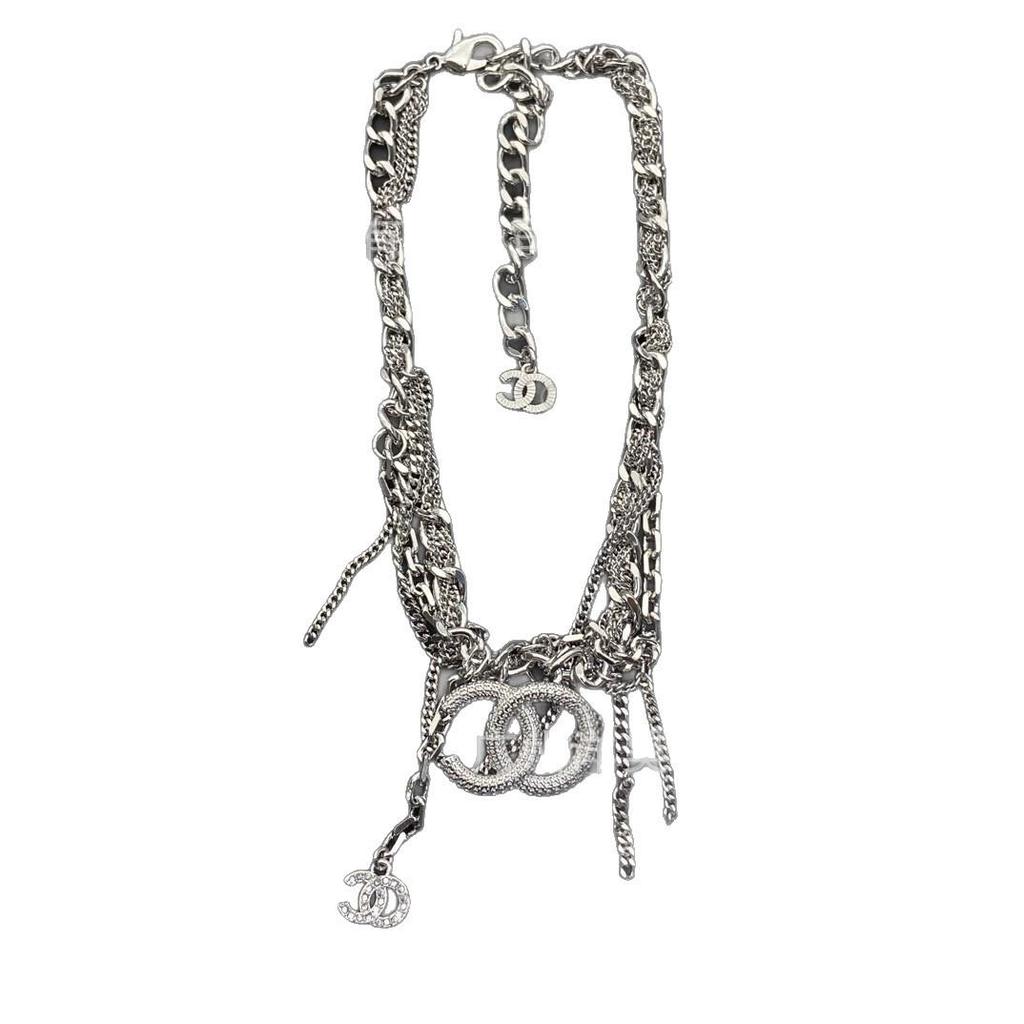 Высококачественное многослойное двойное ожерелье-кисточка с подвесками в виде буквы C для женщин от Seiko