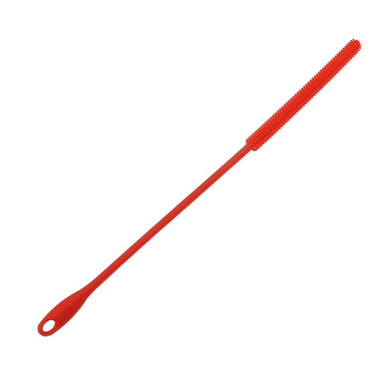 Гибкая силиконовая длинная соломенная щетка многоразовая щелевая щетка ершик для труб щетка для мытья бутылок с водой