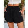 Summer Women's Solid Color Loose Casual Fashion Shorts Women