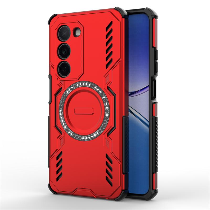 For Oppo A5 4G Case Oppo A5 4G Global Anti-knock Magnetic Adsorption Wireless Charge Back Cover For Oppo A5 4G Case 6.67 inch