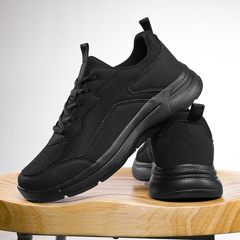 Весна и Осень новая платформа мужская обувь дышащая хлеб мягкая подошва обувь для скейтборда модная повседневная обувь универсальная