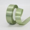 22M/Roll Light Green Ribbon Handmade Flower Bouquet Crafts DIY Sage Green Gift Wrapping Supplies Satin Ribbon for Gift Wrapping
