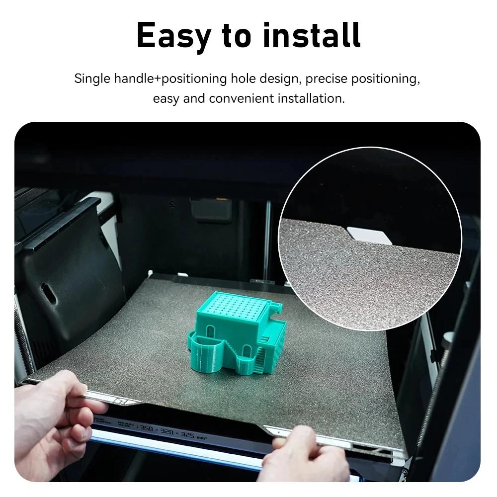 For Bambu Lab H2C A2L Bed Build Plate Bambulab Smooth Textured 335x325 Hiqh Quality For Bambu Lab H2CA2L Accessories Spare Parts