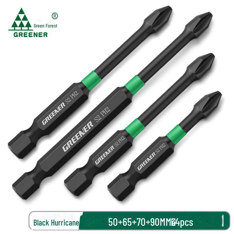 Высокопрочный магнитный набор ручной дрели крестового типа Green Forest с битами для отвертки немецкого производства