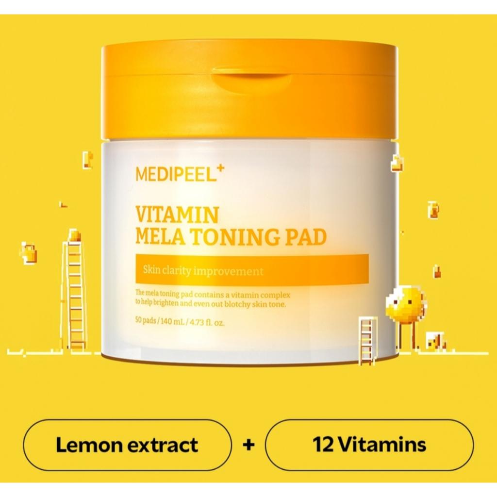 [MEDI-PEEL] Тонизирующие диски для лица Vitamin Mela 140 мл/50 дисков