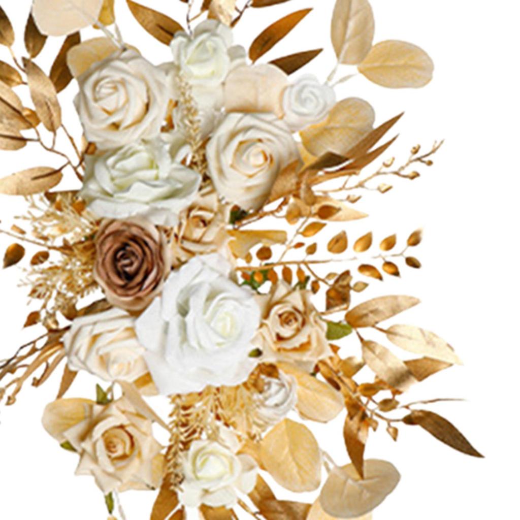 2 шт. искусственный цветочный фон для гирлянды декоративная свадебная арка цветы для дома свадьба машина помолвка церемония прием