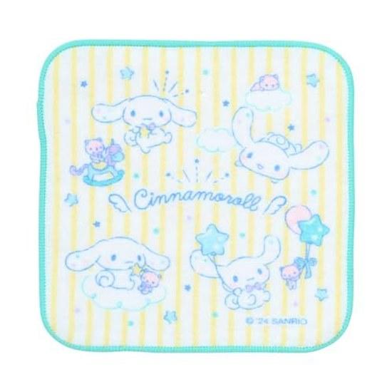 Набор из 4 маленьких полотенец Sanrio Cinnamoroll для детей Антибактериальная обработка Место для имени Включено 249955