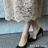 Woman Plus Casual Tuck Ribbon Lace Beige Women's Dress, & Dress,