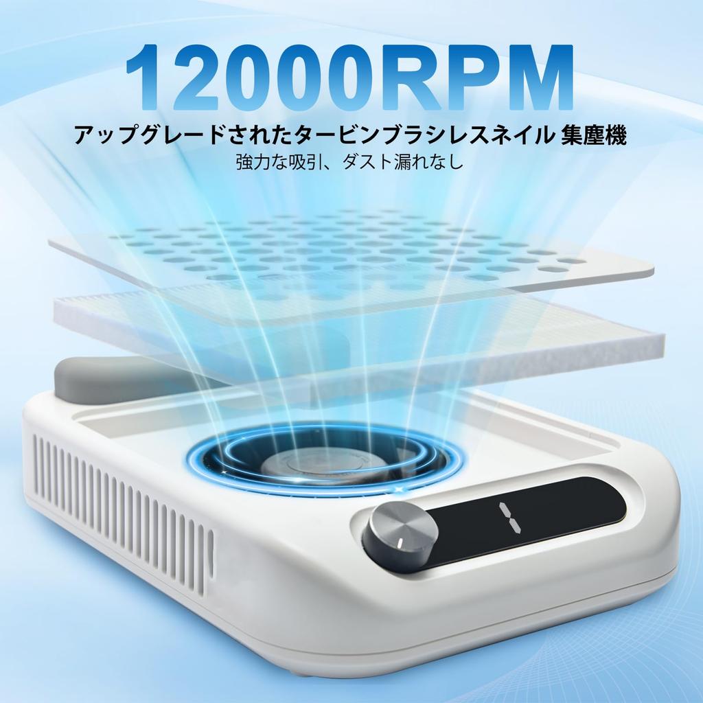 Пылеуловитель CGBE 12000 об/мин Пылеуловитель с сильным всасыванием Пылеуловитель для ногтей Настольный пылеуловитель с регулируемой подлокотником