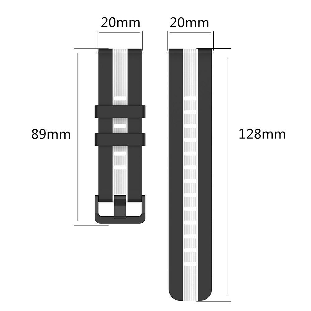 Силиконовый ремешок 20 мм 22 мм для Huawei Watch GT2 42 мм 46 мм GT3 SE Smart Watch Band для Samsung Galaxy Watch 5/4 Active 2 Gear S3