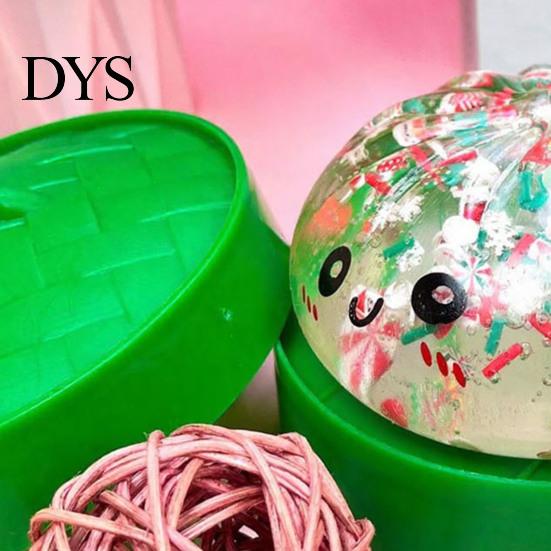 Сенсорные инструменты для снятия стресса, Имитация паровой булочки, Игрушка-сквиш с коробкой для хранения, Мягкие игрушки для детей, Игрушки-фиджеты из ТПЭ для взрослых, Подарок в чулок на Рождество