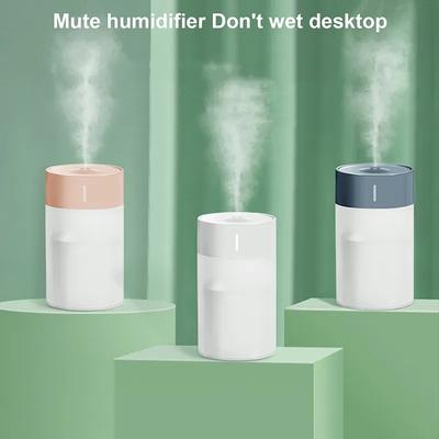 Увлажнитель воздуха портативный мини USB аромадиффузор ультразвуковой цветной стакан для спальни, дома, автомобиля, растений очиститель увлажнитель 260 мл