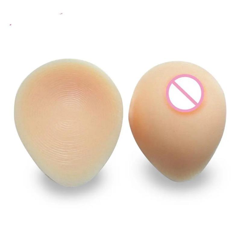 1 pairs self-adhesive False breast Artificial Silicone Breast Forms for Postoperative crossdresser Transgender Drag Queen Sissy