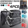 4 шт., компрессионные упаковочные кубики, расширяемые дорожные сумки для хранения, органайзер для багажа