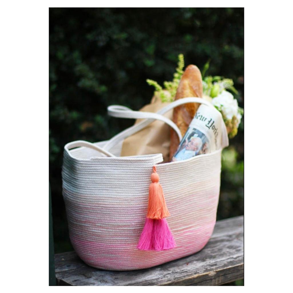 Веревка макраме (10 метров) Шнур скользящий плетеный канат корзина Suppla качели сумка швабра веревка многоцелевой канат