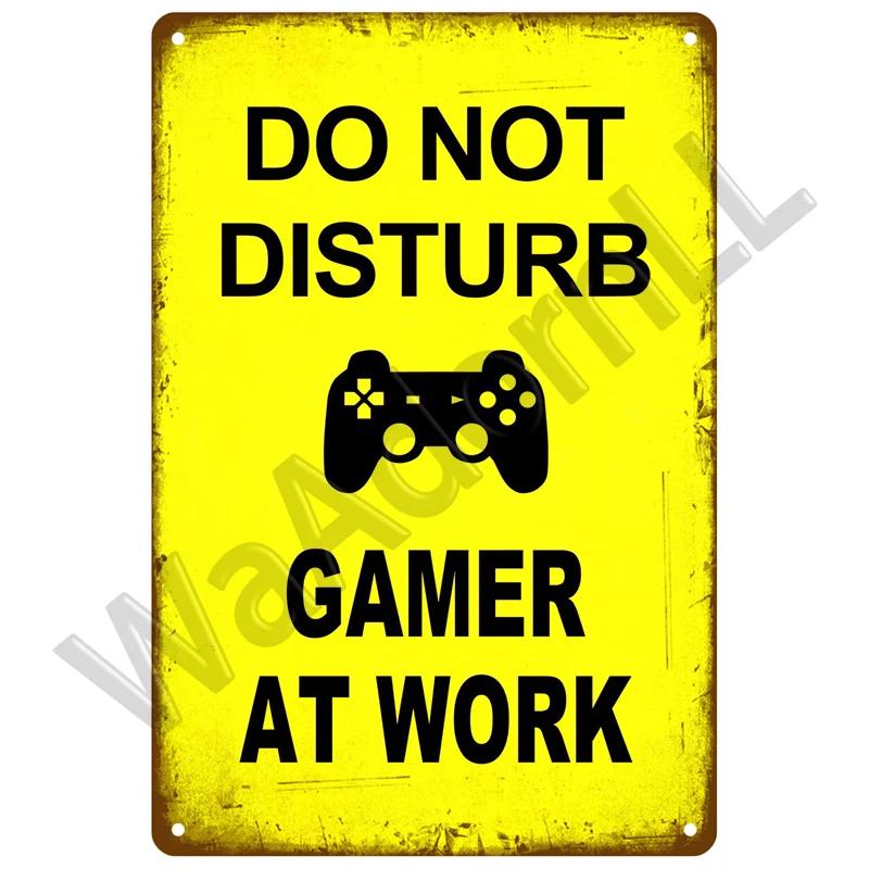 Retro Caution Metal Sign for Bar Pub Garage Vintage Russian Warning Decor for Home Walls