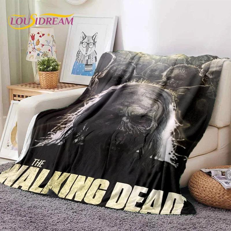 Ходячие мертвецы Линкольн TWD Мягкое фланелевое одеяло для кроватей Спальни Дивана Пикника, Плед для Накрытия на Улице Отдыха Дневного Сна Подарок