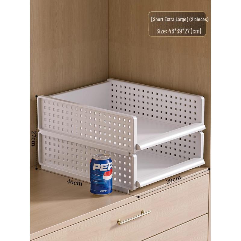 Wardrobe Partition Board: Adjustable Drawer-Style Clothes Organizer for Bedroom Storage
