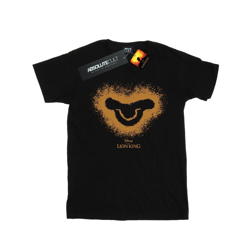 Disney Mens The Lion King Movie Simba Baby Face T-Shirt