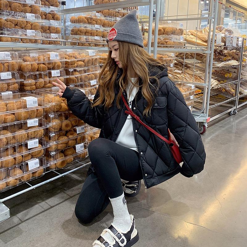 Модная бейсбольная куртка большого размера с капюшоном для осеннего и зимнего утепленного пальто