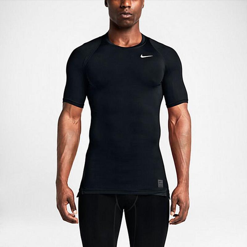 Nike Мужская футболка Pro Cool 'Черно-белая' 826593-010