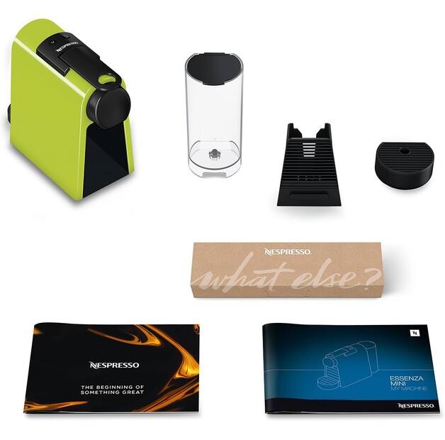 Capsule Coffee Machine DeLonghi EN 85.L Essenza Mini Lime Green