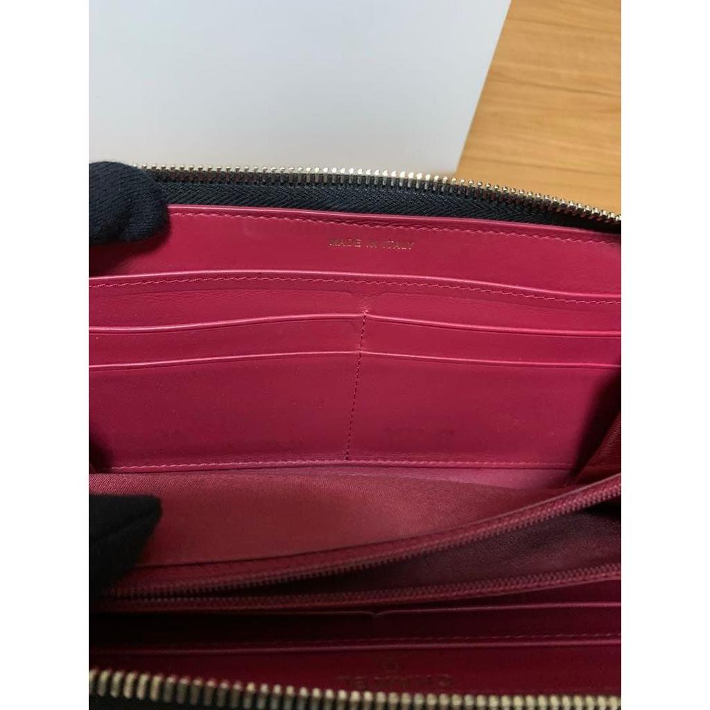 Used CHANEL 19 Long Zip Wallet Long Wallet AP1063